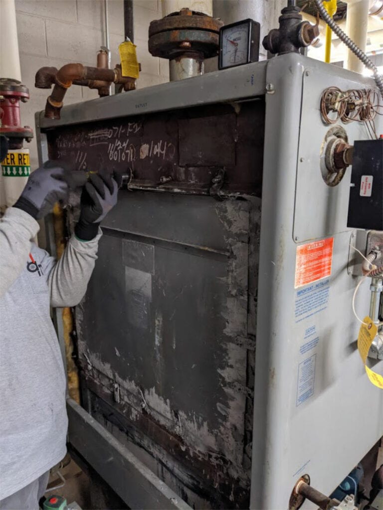 Boiler Opening