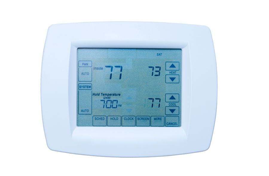 Setting Up Zone Controls for Your Business. Image of thermostat.
